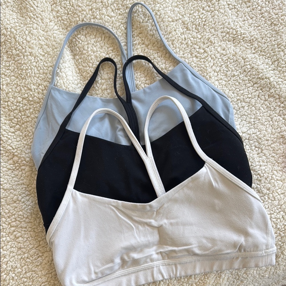 Lululemon Y Bra Nulu 3-pack